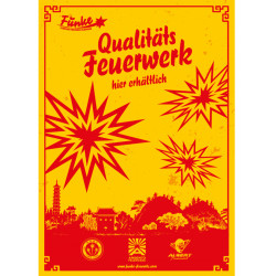 Funke Plakat Set mit Hülse Fan Artikel Berlin kaufen Feuerwerk