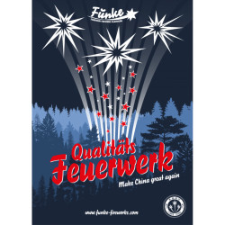 Funke Plakat Set mit Hülse Fan Artikel Berlin kaufen Feuerwerk