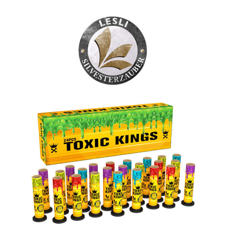 24 Toxic Kings Bombenrohre von Lesli berlin kaufen werksverkauf silvester schöneberg kreuzberg zehlendorf steglitz