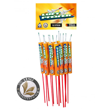 12 Luftheuler am Stiel Jugendfeuerwerk von Lesli luft heuler jugend feuerwerk berlin kaufen schöneberg kreuzberg werksverkauf x4