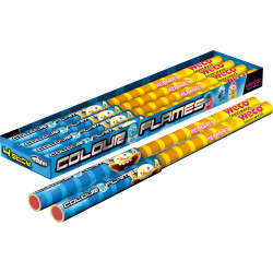 4 Bengalische Fackeln blau Weco Colour Flames