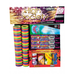 Tischfeuerwerk und Party Set High Society