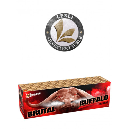 Silvester Feuerwerk Batterie Brutal Buffalo von Lesli silvesterfeuerwerk feuerwerksbatterie berlin kaufen kreuzberg schöneberg s