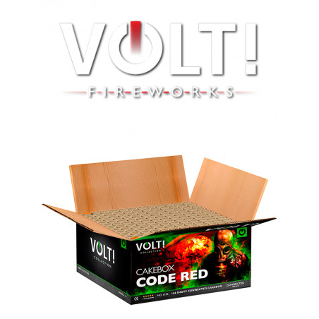 Silvester Feuerwerk Batterie Volt Code Red von Lesli