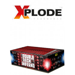Silvester Feuerwerk Xplode Batterie Double Deck Inferno