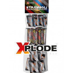 Xplode Stromboli 30 teiliges Fontänen und Vulkan Set