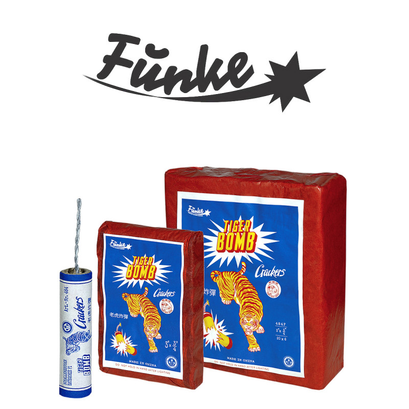 Silvester Feuerwerk Schinken Funke Tiger bomb China Böller C chinaböller knaller chinaknaller Schinken berlin kaufen werksverkau