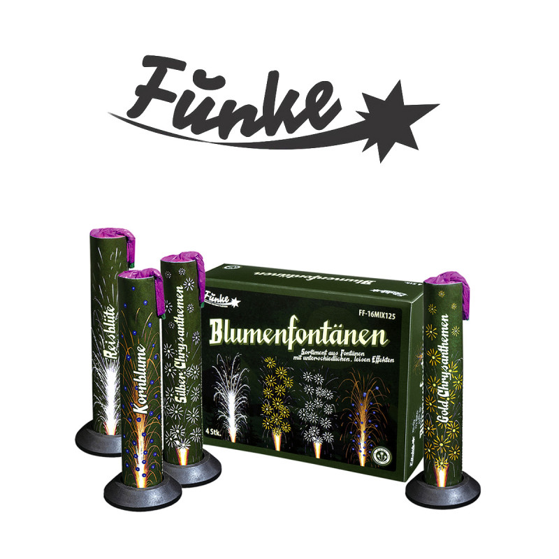 Funke Blumenfontänen Fontänen Feuerwerk berlin kaufen werksverkauf silvester schöneberg kreuzberg