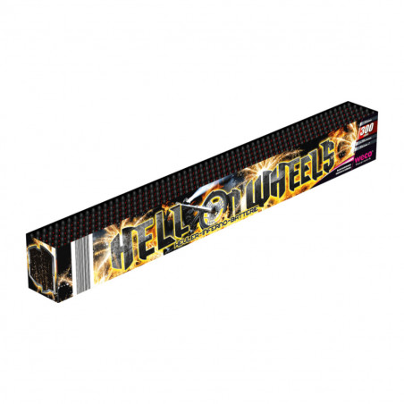 Weco Hells on Wheel Heulerbatterie 300 Schuss heuler silvester Feuerwerk Berlin kaufen werksverkauf schönebereg Kreuzberg X107