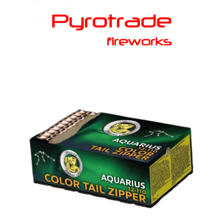 Pyrotrade Feuerwerk Batterie Color Tail Zipper zodiac line Feuerwerksbatterie berlin kaufen werksverkauf