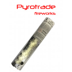 Pyrotrade Single Shot Silver Glitter mine