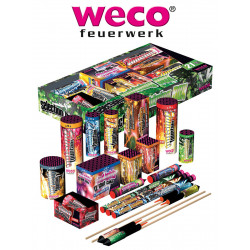 Silvester Leucht Feuerwerk & Batterie Sortiment Lightning Box