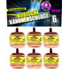 Silvester Feuerwerk 6er Kanonenschlag kubisch