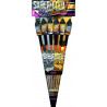 Silvester Sortiment 6 Silber & Gold Raketen