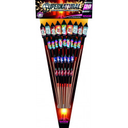 Silvester Raketen Sortiment Supernatural von Weco