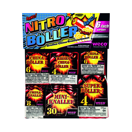 Knallsortiment Nitro Böller von Weco