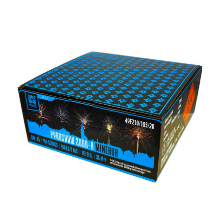 Funke Feuerwerk Verbund Pyroshow 2000 Minerva von Argento feuerwerksbatterie berlin kaufen werksverkauf silvester steglitz zehle