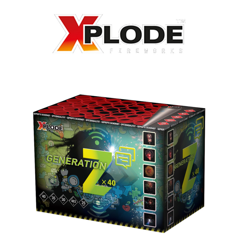 Silvester Feuerwerk Xplode Z Generation
