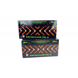 Blackboxx Silvester Feuerwerk Spectakularis No. 3 feuerwerksbatterie berlin kaufen werksverkauf silvester verbundfeuerwerk black