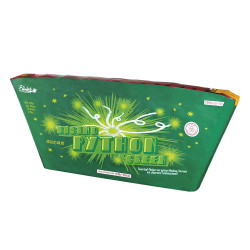 Silvester Feuerwerk Funke Singelrow Rising Python Green